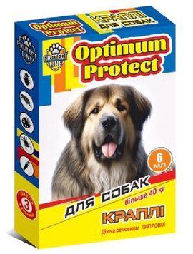 Краплі ProtectLine Оптимум Протект для собак більше 40 кг 6.0 мл №3 PL 07 фото