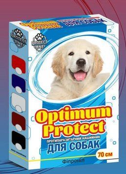 Нашийник ProtectLine Оптімум Протект для котів та собак малих порід 35 см коричневий PL 09 коричн фото